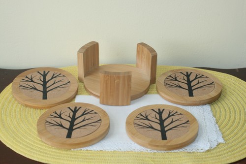 Modern bamboo cork tree design - modern,