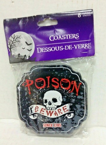 Halloween table coasters - table,