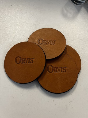 Vintage orvis leather round - orvis,