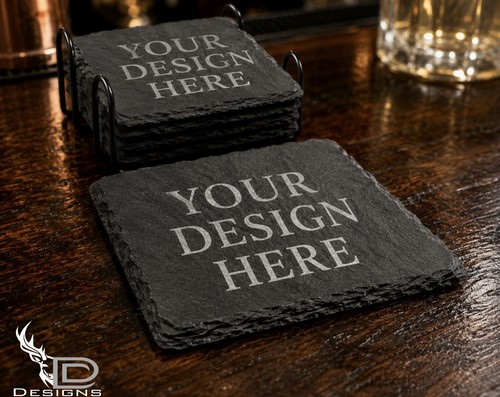 Custom laser engraved slate - custom,